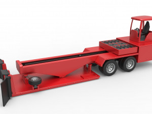 Tractor pulling sled Scale 1 to 25 Model do druku 3D