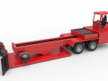 Tractor pulling sled Scale 1 to 25 Modèles 3D en vedette
