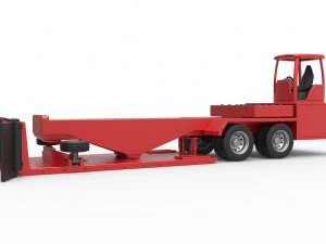 Tractor pulling sled Scale 1 to 25 3D Print Model