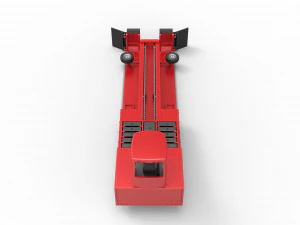 Tractor pulling sled Scale 1 to 25 3D Print Model