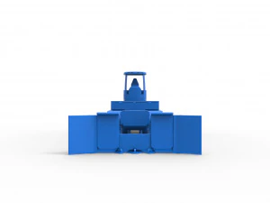 Tractor pulling sled Scale 1 to 25 3D Print Model