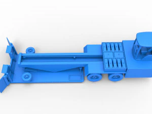 Tractor pulling sled Scale 1 to 25 3D Print Model