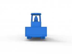 Tractor pulling sled Scale 1 to 25 3D Print Model