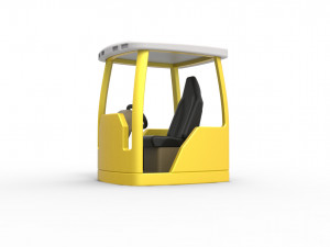 Cabin Scale 1 to 25 3D-printmodel