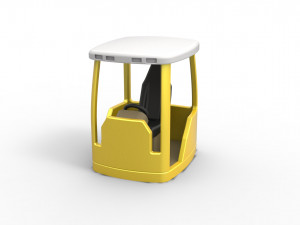 Cabin Scale 1 to 25 3D-printmodel