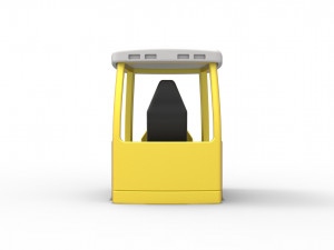 Cabin Scale 1 to 25 3D-printmodel
