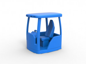 Cabin Scale 1 to 25 3D-printmodel