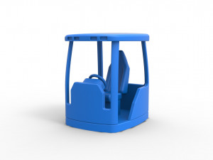 Cabin Scale 1 to 25 3D-printmodel