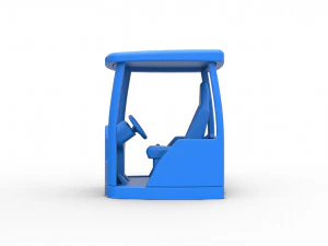 Cabin Scale 1 to 25 3D Print Model