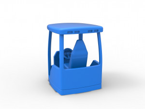 Cabin Scale 1 to 25 3D-printmodel