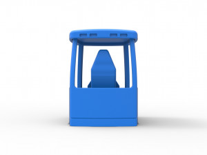 Cabin Scale 1 to 25 3D-printmodel