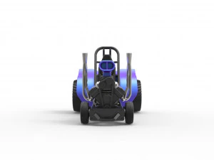Mini Rod pulling tractor 3 Scale 1 to 25 3D Print Model