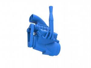 Engine V8 Version 2 Scale 1 to 25 Model do druku 3D