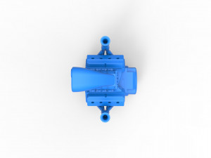 Engine V8 Version 2 Scale 1 to 25 Model do druku 3D