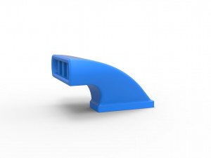 Air intake 5 Scale 1 to 25 3D Baskı Modeli