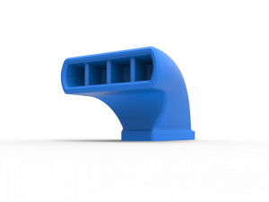 Air intake 5 Scale 1 to 25 3Dプリントモデル
