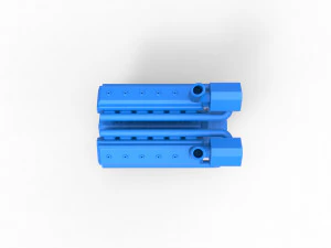 Turbo engine V12 for pulling tractor Scale 1 to 25 3D Print Model