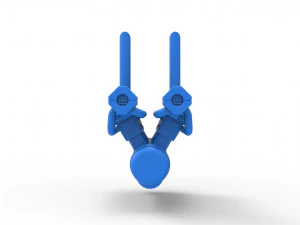 Turbo engine V12 for pulling tractor Scale 1 to 25 3D Print Model