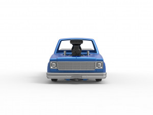 Pulling truck 2wd Scale 1 to 25 Modelo de impresión 3D