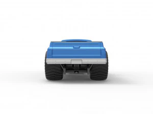 Pulling truck 2wd Scale 1 to 25 3D Print Model