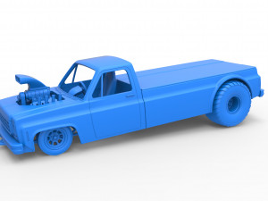 Pulling truck 2wd Scale 1 to 25 Modelo de impresión 3D