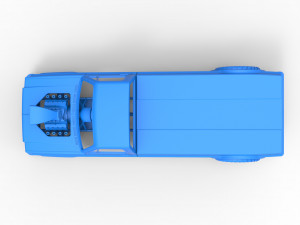Pulling truck 2wd Scale 1 to 25 Modelo de impresión 3D