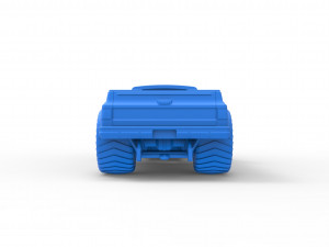 Pulling truck 2wd Scale 1 to 25 Modelo de impresión 3D