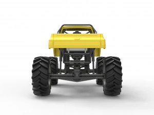 Mud truck Scale 1 to 25 3D Print Model