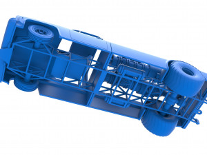 Jet pulling truck 2wd Scale 1 to 25 3D Baskı Modeli