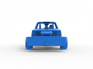 Pulling truck 4wd Scale 1 to 25 3D Print Model