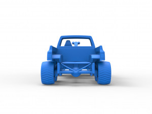 Pulling truck 6wd Scale 1 to 25 Modello di stampa 3D