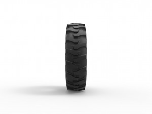 Offroad tire 41 Scale 1 to 25 3D Принт Модель