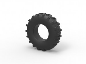 Offroad tire 41 Scale 1 to 25 3D Принт Модель