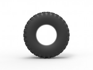 Offroad tire 42 Scale 1 to 25 3D printmodel