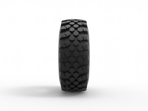 Offroad tire 43 Scale 1 to 25 Modèles 3D en vedette