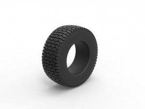 Offroad tire 45 Scale 1 to 25 3D प्रिंट मॉडल