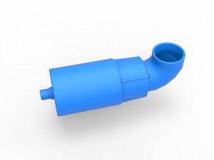 Jet engine 6 Scale 1 to 25 3D-Druckmodell