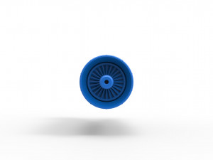 Jet engine 6 Scale 1 to 25 3D-Druckmodell