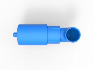 Jet engine 6 Scale 1 to 25 3D-Druckmodell