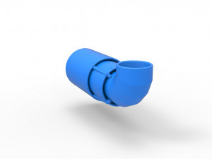 Jet engine 6 Scale 1 to 25 3D-Druckmodell