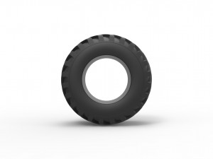 Offroad tire 49 Scale 1 to 25 3D प्रिंट मॉडल