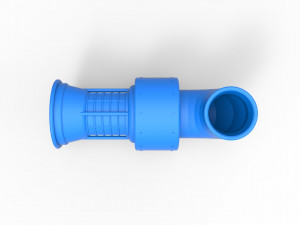 Jet engine 7 Scale 1 to 25 3D Принт Модель