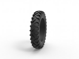 Tractor tire 6 Scale 1 to 25 3D प्रिंट मॉडल