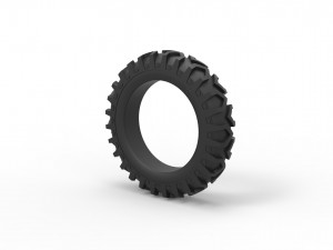 Tractor tire 6 Scale 1 to 25 3D प्रिंट मॉडल