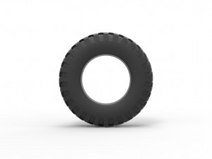 Tractor tire 7 Scale 1 to 25 3D प्रिंट मॉडल