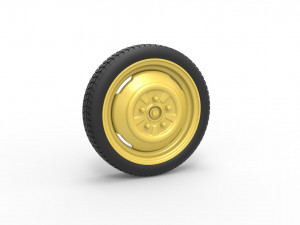 Space saver Spare wheel Scale 1 to 25 Model do druku 3D