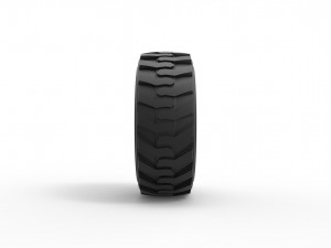 Heavy equipment wheel 2 Scale 1 to 25 3D प्रिंट मॉडल