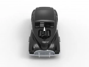Old school pulling truck 2wd with Car shell Scale 1 to 25 3D Print Model