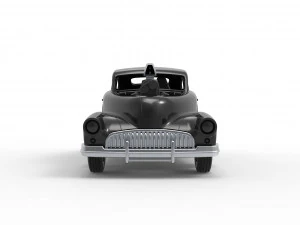 Old school pulling truck 2wd with Car shell Scale 1 to 25 3D Print Model