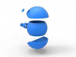 Pac-Man orb 3D Принт Модель